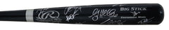 Kansas City Royals 2015 World Series Champions Team Signed Autographed Rawlings Big Stick Black Baseball Bat Authenticated Ink COA Perez Gordon Cain Zobrist