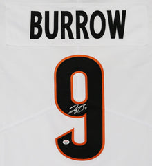 Joe Burrow Cincinnati Bengals Signed Autographed White #9 Jersey PAAS COA