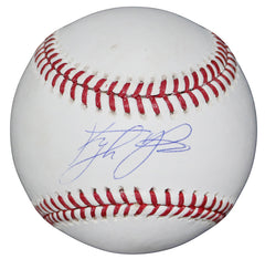 Kyle Tucker Houston Astros Signed Autographed Rawlings Official Major League Baseball Tri-Star Witnessed Authentication - Sticker Hologram Only with Display Holder
