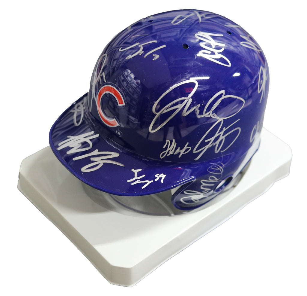 Autographed Chicago Cubs Full-Size Helmets, Autographed Cubs Full-Size  Helmets, Cubs Autographed Memorabilia