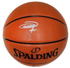 Joel Embiid Philadelphia 76ers Signed Autographed Spalding NBA Game Ball Series Basketball Fanatics Certification