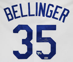 Cody Bellinger Los Angeles Dodgers Signed Autographed White #35 Jersey MLB and Fanatics Authentication