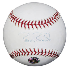 Barry Bonds San Francisco Giants Signed Autographed Rawlings Official Major League Baseball Steiner Authentication with Display Holder