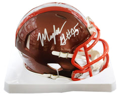 Myles Garrett Cleveland Browns Signed Autographed Flash Alternate Speed Mini Helmet PAAS COA