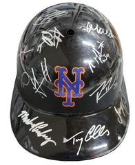 New York Mets 2015 World Series Team Signed Autographed Souvenir Full Size Batting Helmet Authenticated Ink COA - SMUDGED SIGNATURE