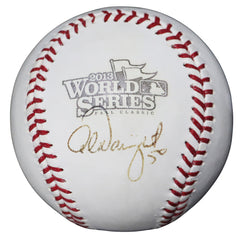 Adam Wainwright St. Louis Cardinals Signed Autographed Rawlings Official 2013 World Series Baseball JSA COA with Display Holder