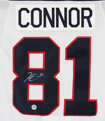 Kyle Connor Winnipeg Jets Signed Autographed White #81 Jersey AJ Sports COA