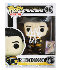 Sidney Crosby Pittsburgh Penguins Signed Autographed NHL FUNKO POP #95 Vinyl Figure PRO-Cert COA