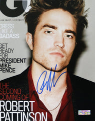 Robert Pattinson Signed Autographed 8" x 10" GQ Cover Photo Heritage Authentication COA