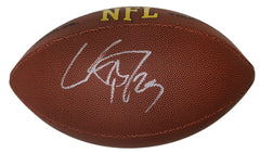 Christian McCaffrey San Francisco 49ers Signed Autographed Wilson NFL Football JSA COA