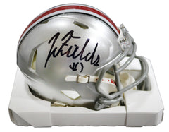 Justin Fields Ohio State Buckeyes Signed Autographed Speed Mini Helmet JSA COA
