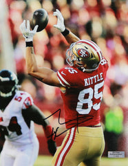 George Kittle San Francisco 49ers Signed Autographed 8" x 10" Photo Heritage Authentication COA