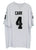 Derek Carr Las Vegas Raiders Signed Autographed White #4 Jersey Modern Memorabilia COA