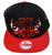 Chicago Bulls Men's New Era Snapback Black and Red Hat