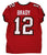 Tom Brady Tampa Bay Buccaneers Signed Autographed Red #12 Elite Jersey Fanatics Certification