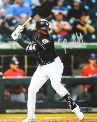 Luis Robert Chicago White Sox Signed Autographed 8" x 10" Hitting Photo Heritage Authentication COA