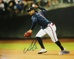 Ozzie Albies Atlanta Braves Signed Autographed 8" x 10" Photo Heritage Authentication COA