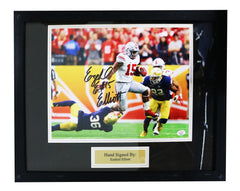 Ezekiel Elliott Ohio State Buckeyes Signed Autographed 8" x 10" Framed Photo PAAS COA