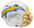 Justin Herbert Los Angeles Chargers Signed Autographed Full Size Replica Speed Helmet Fanatics Certification