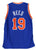 Willis Reed New York Knicks Signed Autographed Blue #19 Custom Jersey PAAS COA