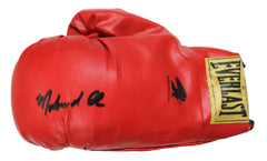 Muhammad Ali Signed Autographed Red Everlast Boxing Glove