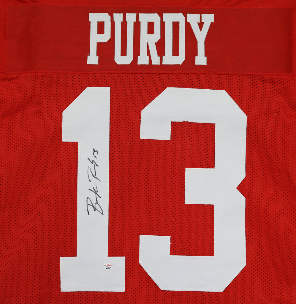 purdy signed jersey