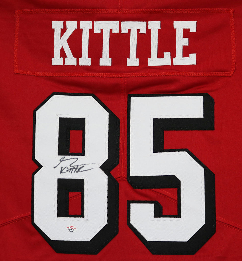 Elite Men's George Kittle Green Jersey - #85 Football San