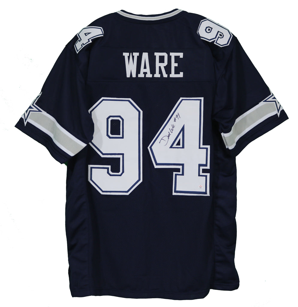 Dallas Cowboys jersey Ware # 94 NFL mesh polyester blue white sz