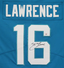 Trevor Lawrence Jacksonville Jaguars Signed Autographed Teal #16 Jersey PAAS COA