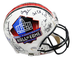 NFL Pro Football Hall of Fame Signed Autographed Riddell Full Size Authentic Helmet