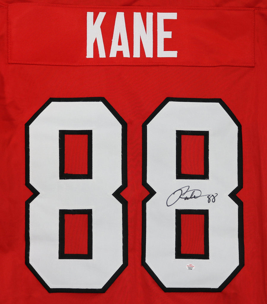 Patrick Kane Chicago Blackhawks Signed Autographed Red #88 Jersey –
