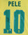 Pele Signed Autographed Brazil Yellow #10 Jersey PAAS COA