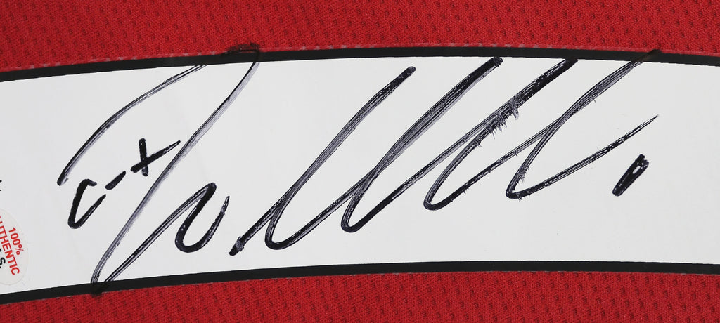 Cristiano Ronaldo Autographed Manchester United MANU (Red #7