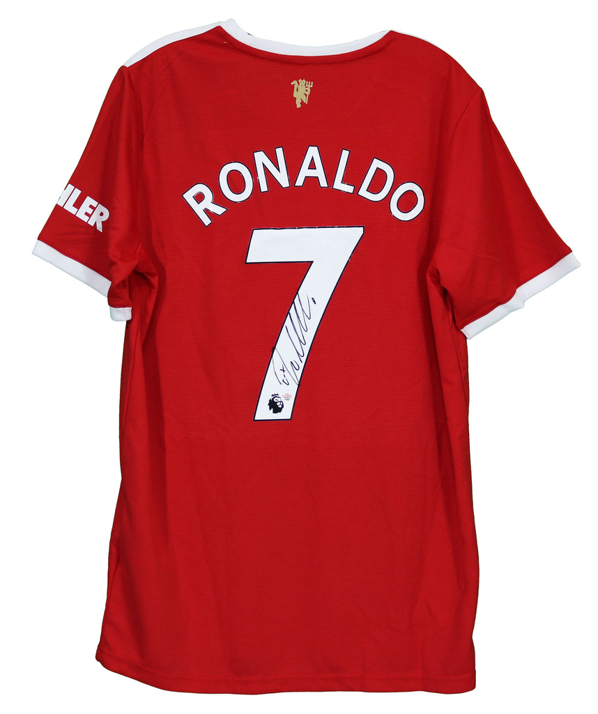 Cristiano Ronaldo Signed Autographed Manchester United Green #7