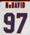 Connor McDavid Edmonton Oilers Signed Autographed White #97 Custom Jersey PAAS COA