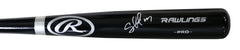 Salvador Perez Kansas City Royals Signed Autographed Rawlings Pro Black Bat Beckett Certification