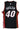 Udonis Haslem Miami Heat Black #40 Nike Jersey