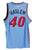 Udonis Haslem Miami Heat Blue #40 Nike City Edition Jersey