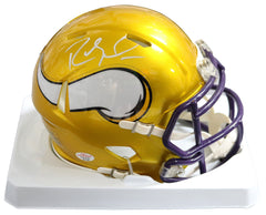 Randy Moss Minnesota Vikings Signed Autographed Flash Speed Mini Helmet PAAS COA