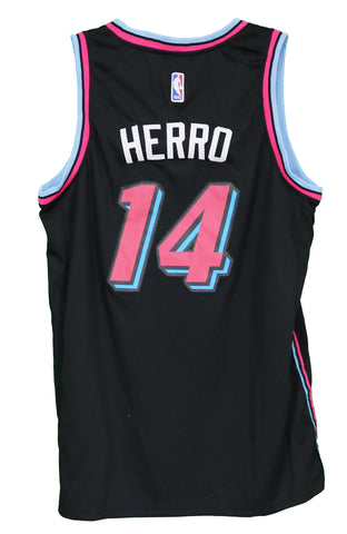 Tyler Herro Miami Heat Black #14 Nike City Edition Jersey