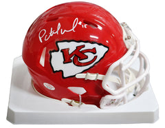 Patrick Mahomes Kansas City Chiefs Signed Autographed Speed Mini Helmet PAAS COA