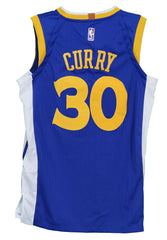 Stephen Curry Golden State Warriors Blue #30 Nike Jersey Size 50