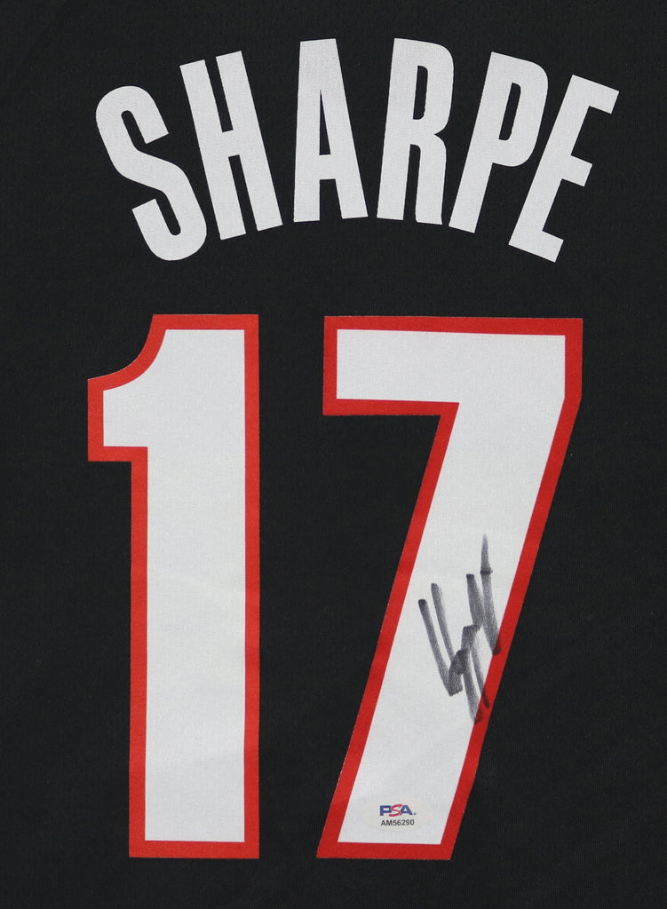 Portland Trail Blazers Shaedon Sharpe Black City Jersey