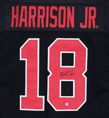 Marvin Harrison Jr. Ohio State Buckeyes Signed Autographed Black #18 Custom Jersey PRO-Cert COA