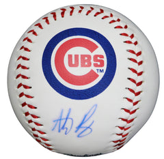 Anthony Rizzo Chicago Cubs Signed Autographed Rawlings Major League Logo Baseball Global COA with Display Holder