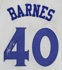 Harrison Barnes Golden State Warriors Signed Autographed White #40 Jersey