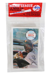 1970 Kellogg's Baseball Unopened Sealed Pack with Willie Mays San Francisco Giants on Top