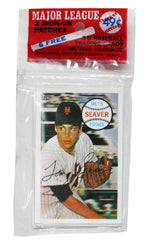 1970 Kellogg's Baseball Unopened Sealed Pack with Tom Seaver New York Mets on Top