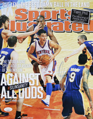 Jeremy Lin New York Knicks Signed Autographed 11" x 14" Sports Illustrated Photo JSA COA