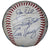 Rochester Red Wings 1996 Team Signed Autographed Official International League Baseball with Display Holder